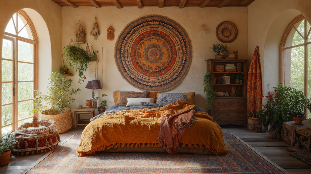 Bohemian Bedroom Decor Ideas 17