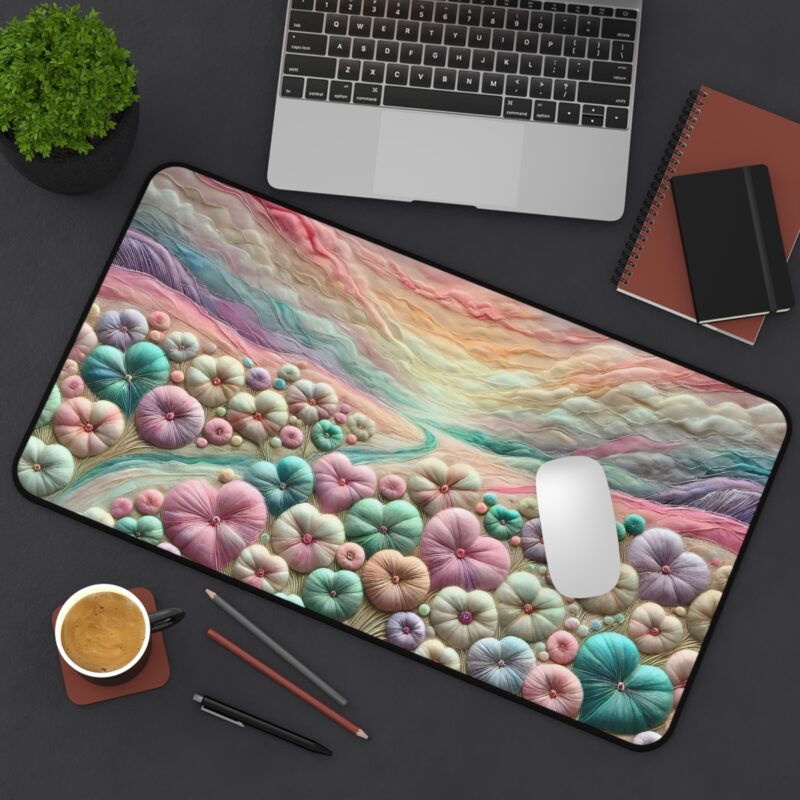 Heart Streams Desk Mat Size 16*32