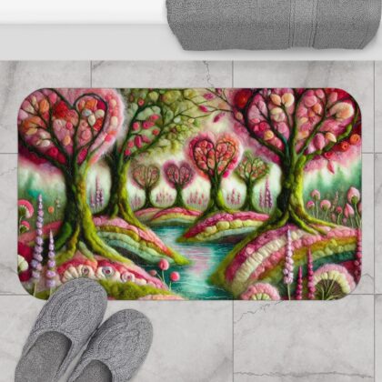 Heartwood Lake Bath Mat Small Size