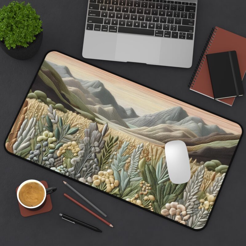 Petal Panorama Desk Mat Size 16*32