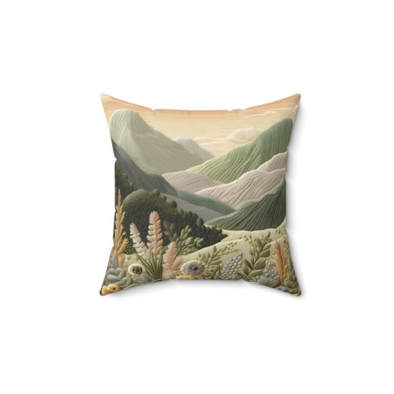 Bohemian Bloom Throw Pillow