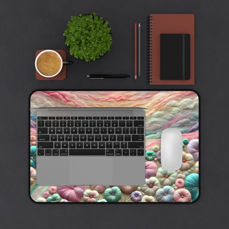 Heart Streams Desk Mat Size 12*18