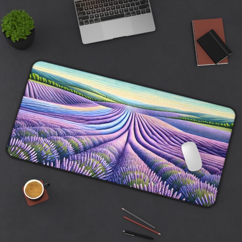 Lavender Bliss Desk Mat Size 12*22