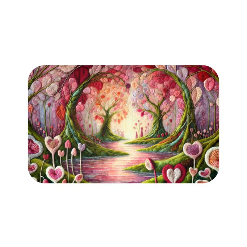 Whimsical Woods Bath Mat 1