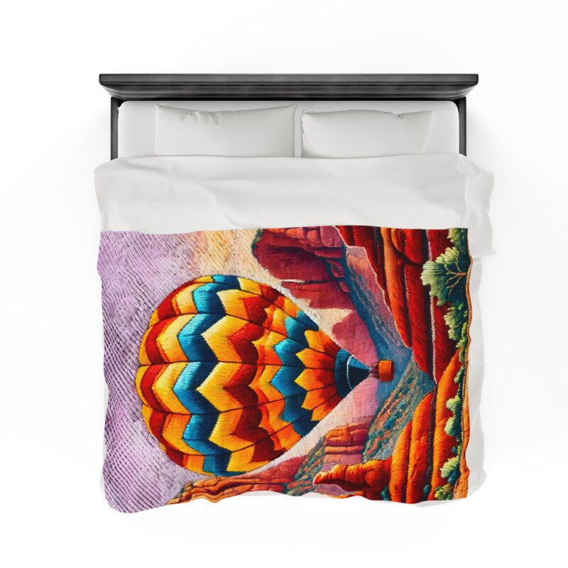 Balloon Odyssey Blanket Full View