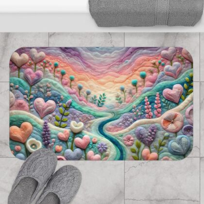 Pastel Paradise Bath Mat