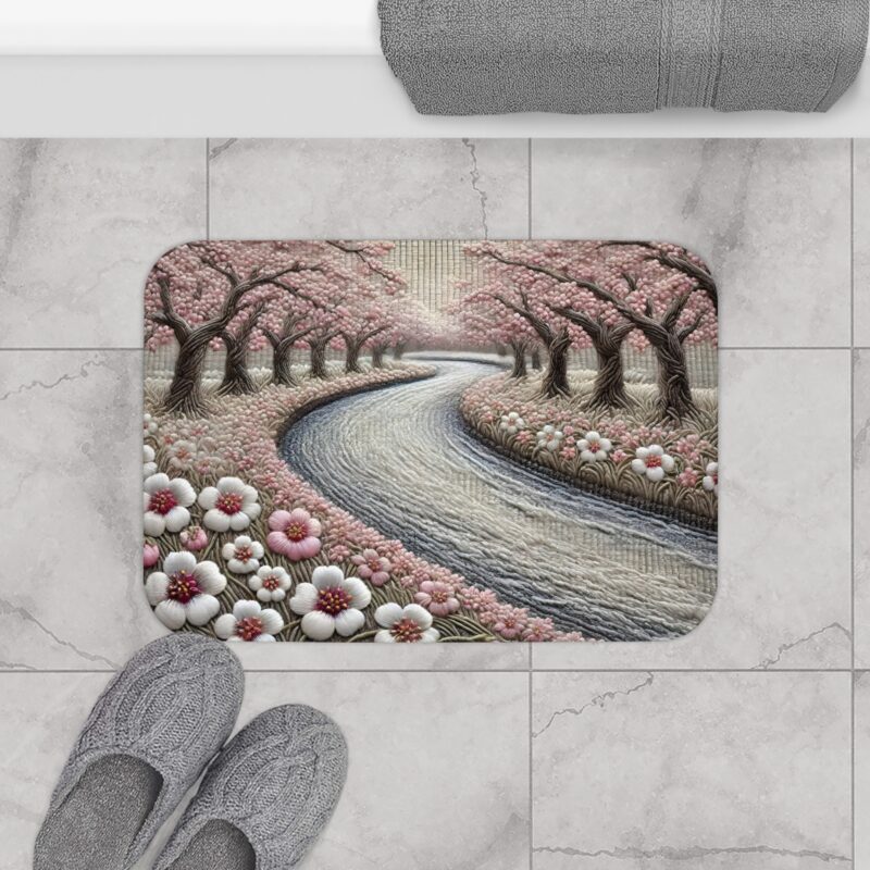 Spring River Bath Mat Small Size