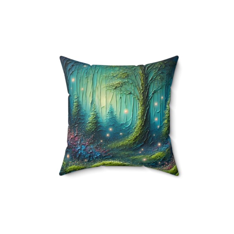 Forest Whimsy Throw Pillow