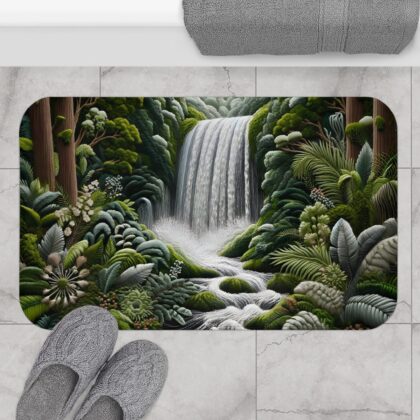 Jungle Mist Bath Mat