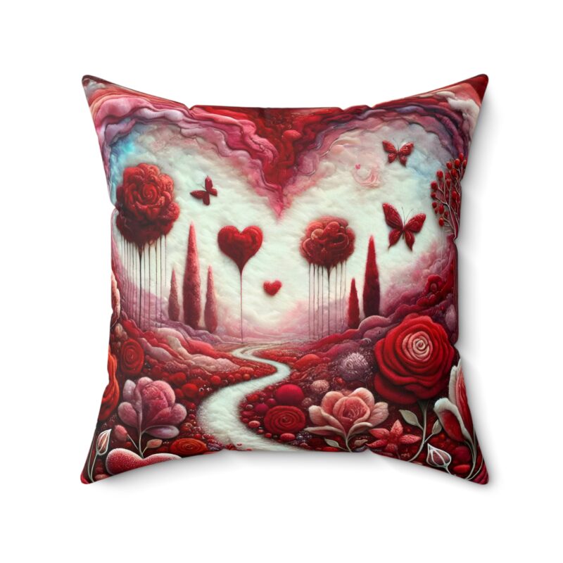 Scarlet Whimsy Pillow