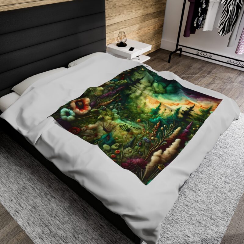 Forest Fantasy Blanket Medium Size