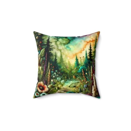 Forest Fantasy Throw Pillow