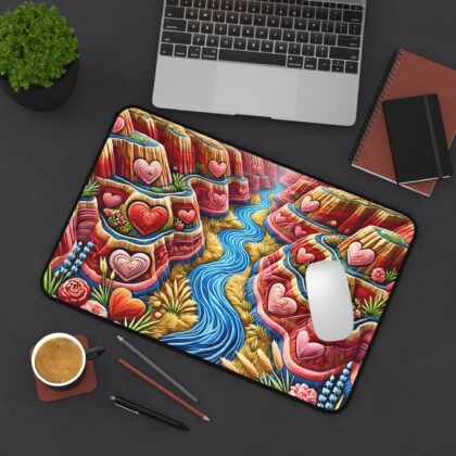 Heart Canyon Desk Mat