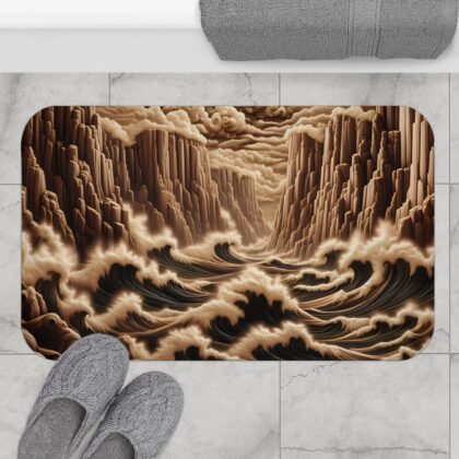 Coastal Canyon Bath Mat