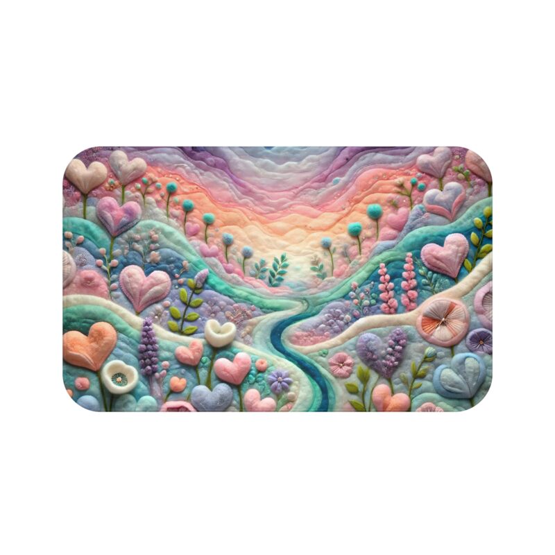 Pastel Paradise Bath Mat 1