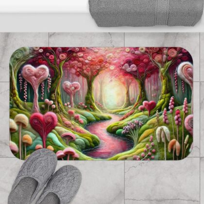 Heartfelt Hues Bath Mat Small Size