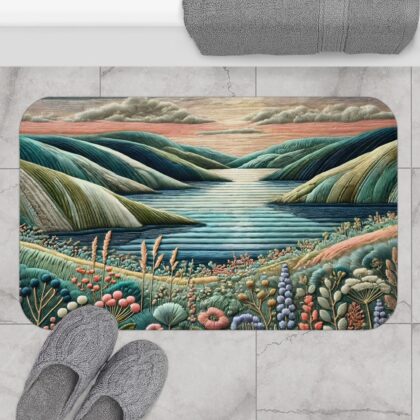 Lake Serenity Bath Mat