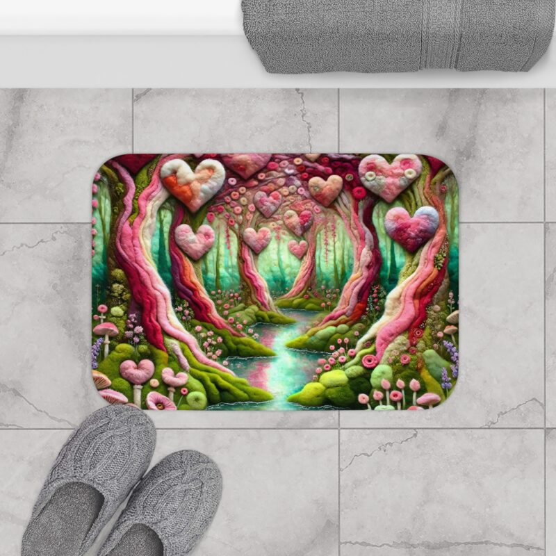 Love in the Woods Bath Mat