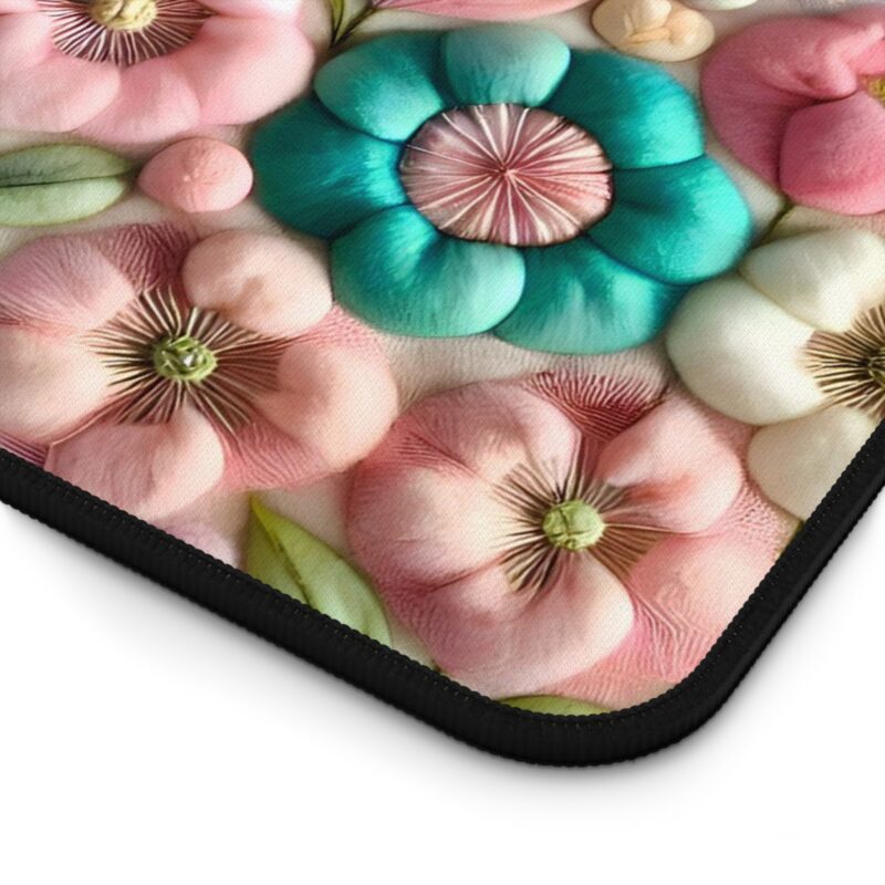 Mountain Blossoms Desk Mat Close Up View