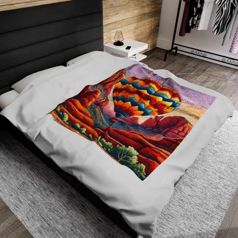 Balloon Odyssey Blanket Medium Size