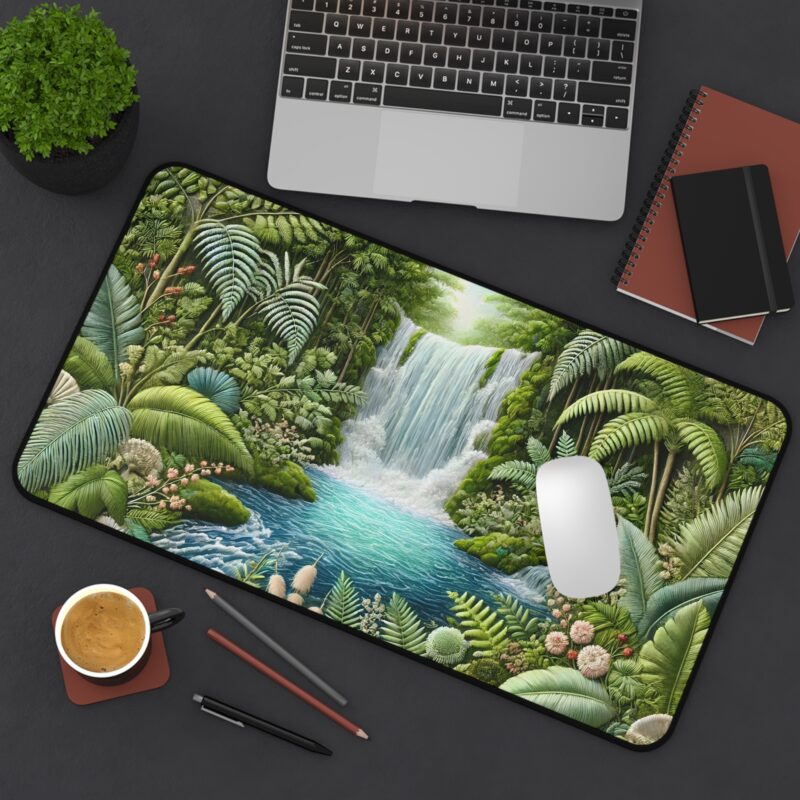 Serene Forest Desk Mat Size 12*22