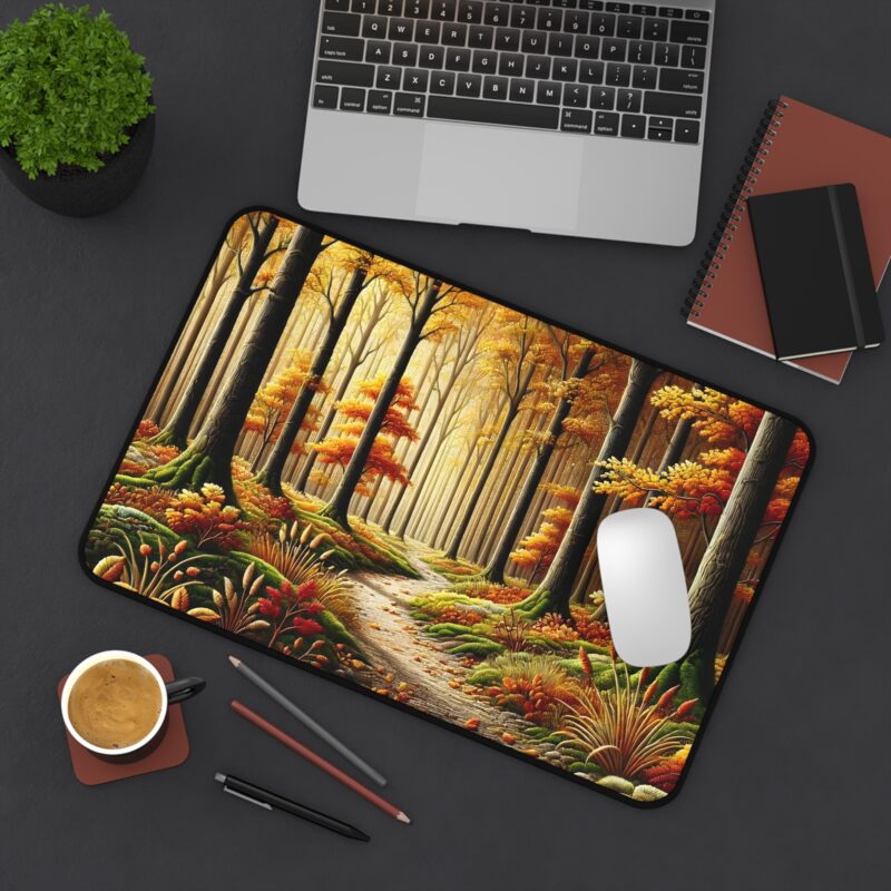 Amber Woods Desk Mat