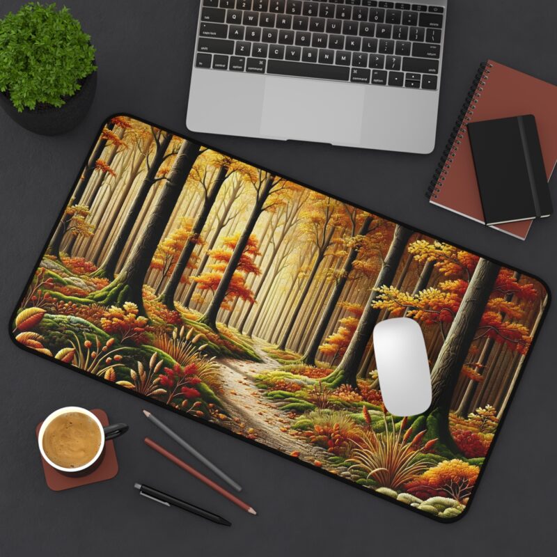 Amber Woods Desk Mat Size 12*22