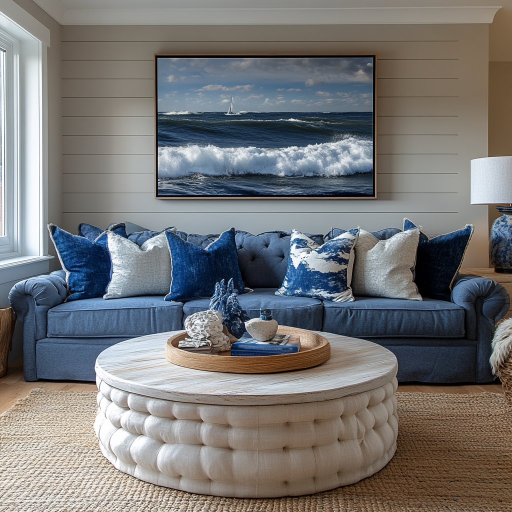 Coastal Living Room Decor Ideas 15