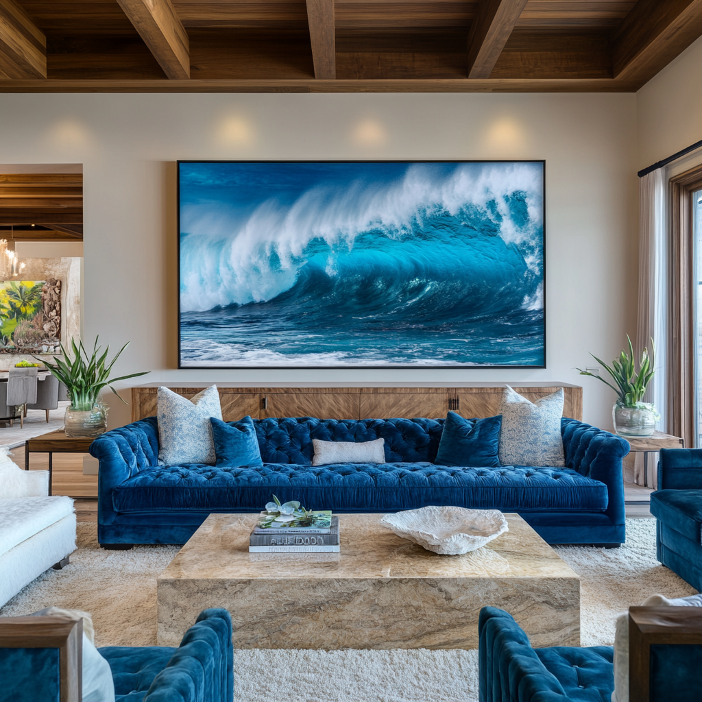 Coastal Living Room Decor Ideas 2