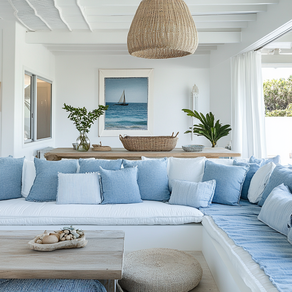 Coastal Living Room Decor Ideas 8