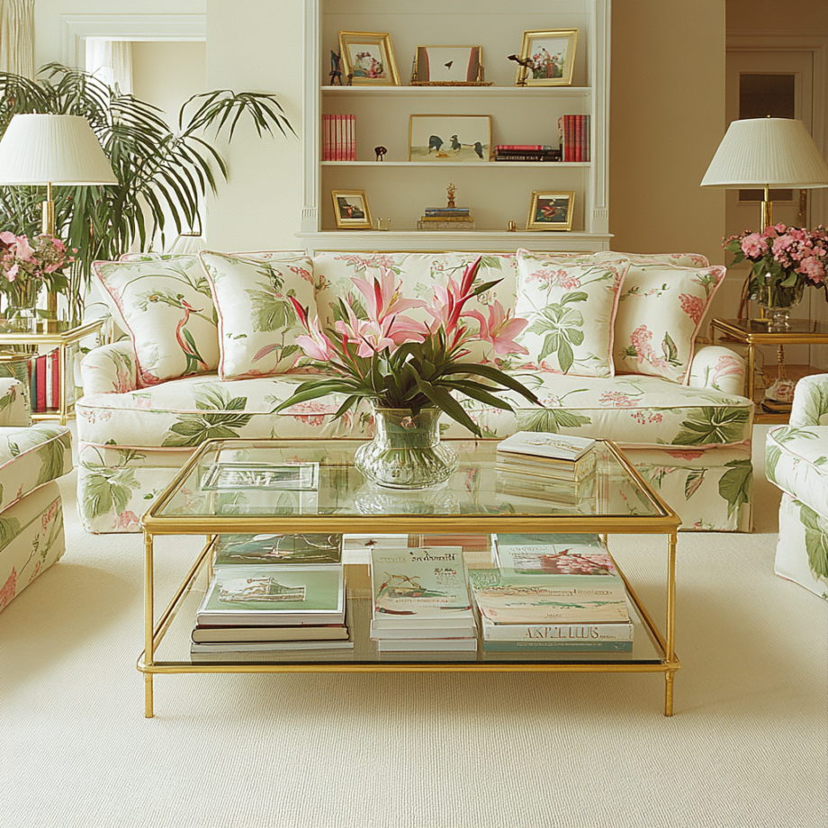 Spring Living Room Decor