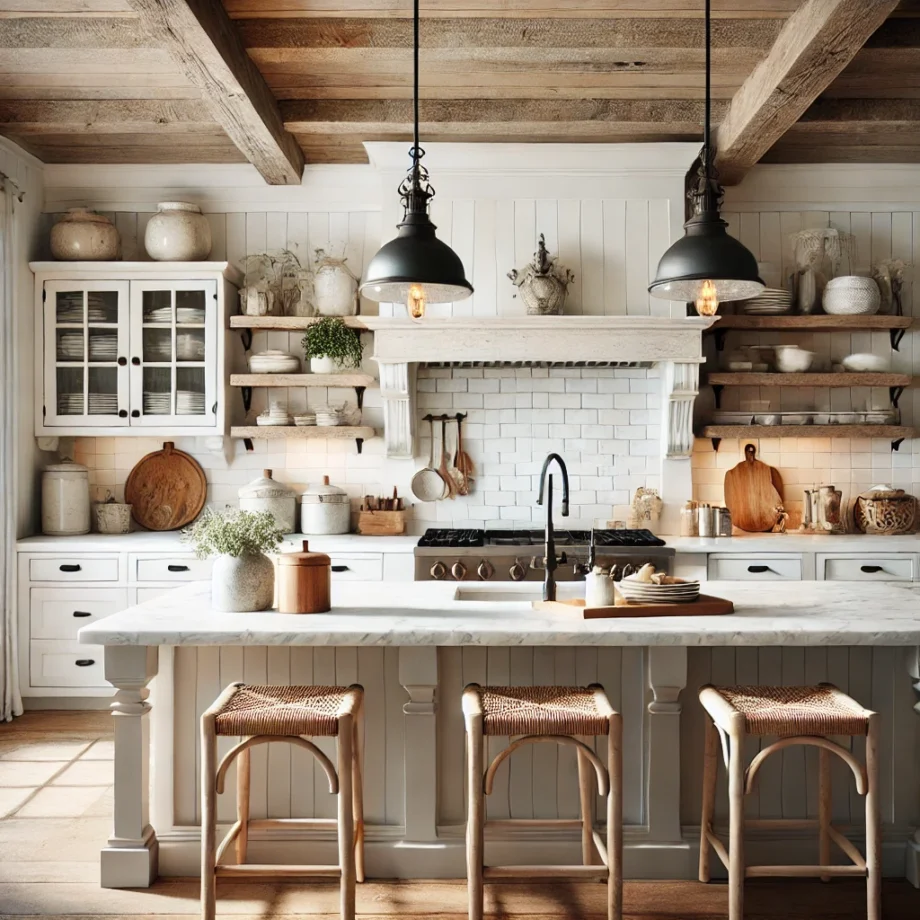 farmhouse kitchen decorations