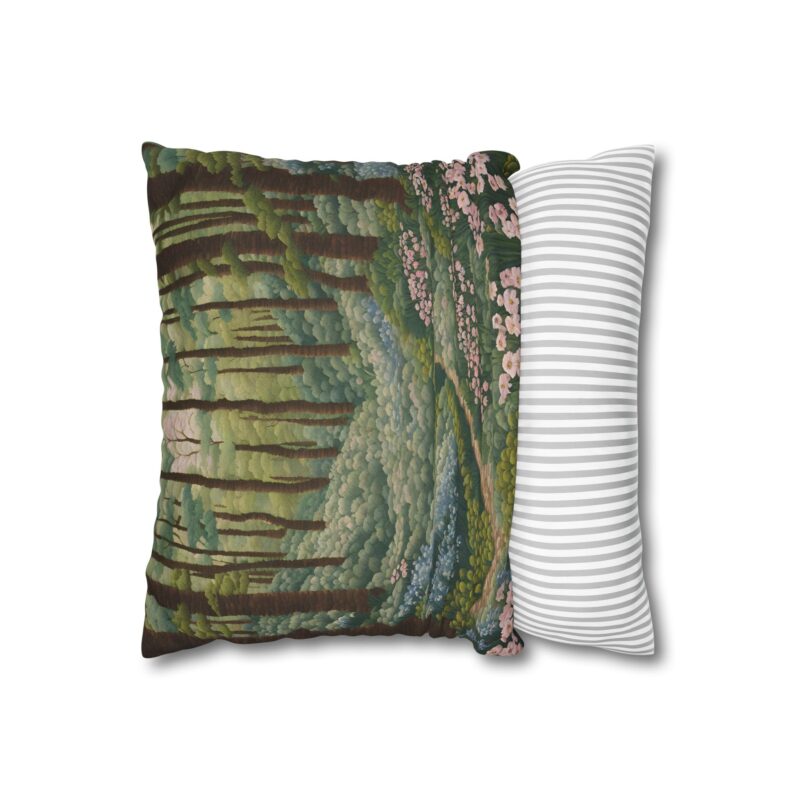 Floral Forest Spun Polyester Pillowcase - Image 3