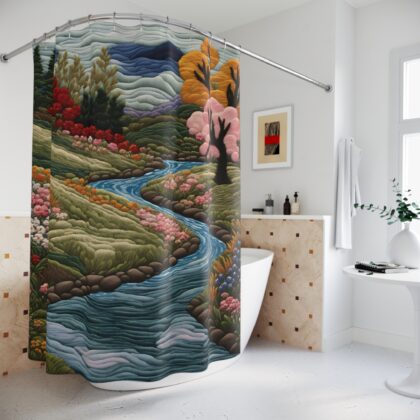 Dreamy Vista Shower Curtain