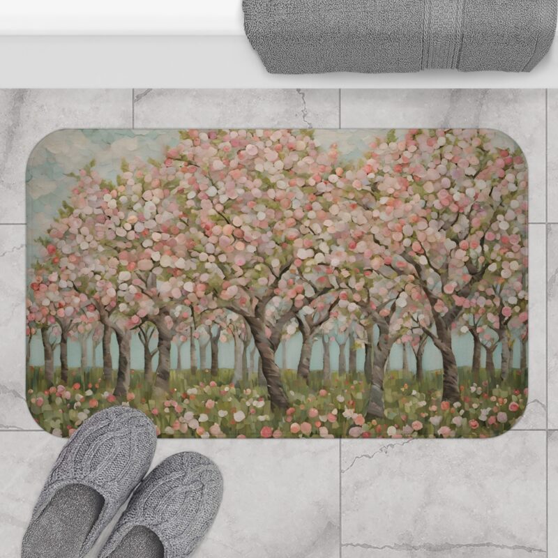 Sakura Whimsy Bath Mat