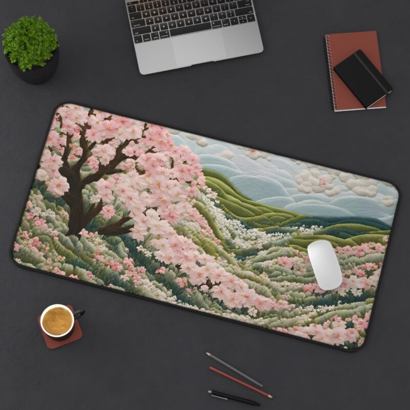 Spring Whispers Desk Mat - Image 5