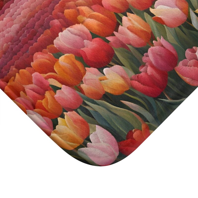 Scarlet Crest Bath Mat - Image 3