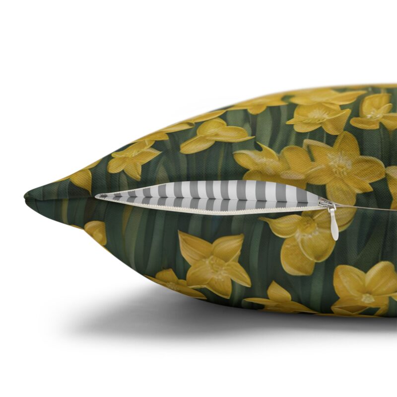 Daffodil Fields Spun Polyester Pillowcase - Image 4