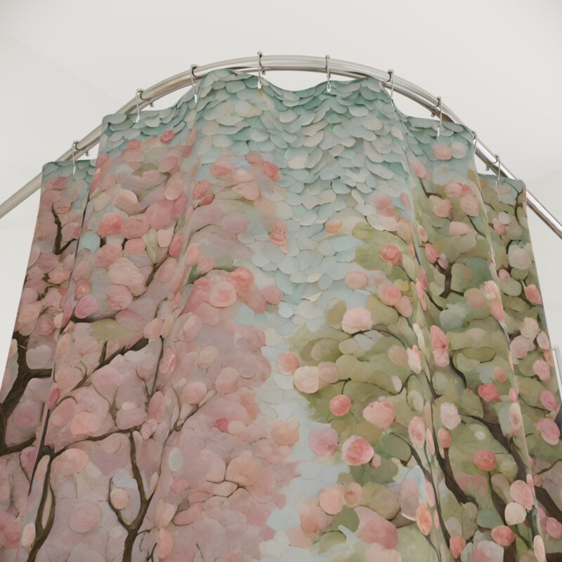 Petal Mirage Shower Curtain - Image 3