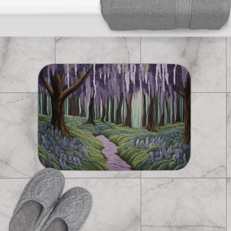 Woven Wisteria Bath Mat - Image 4