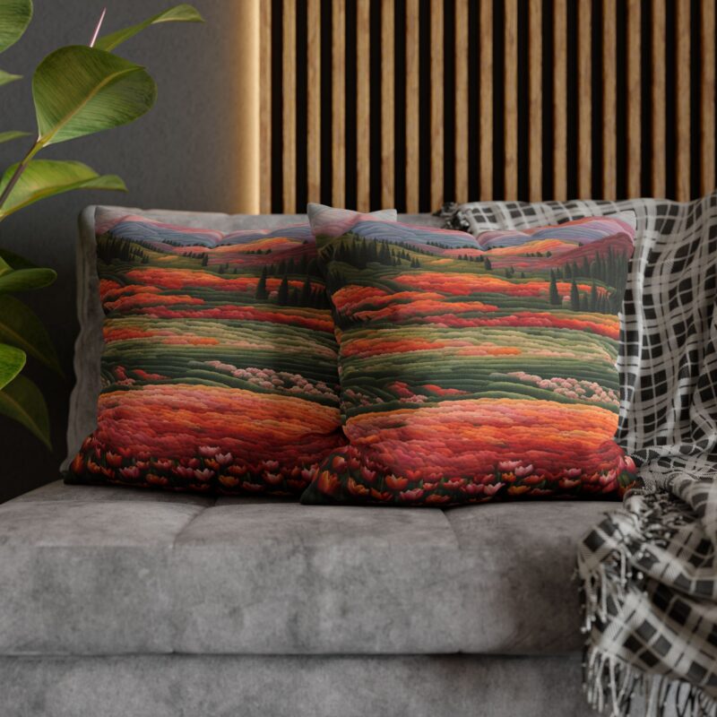 Tulip Valley Spun Polyester Pillowcase - Image 5