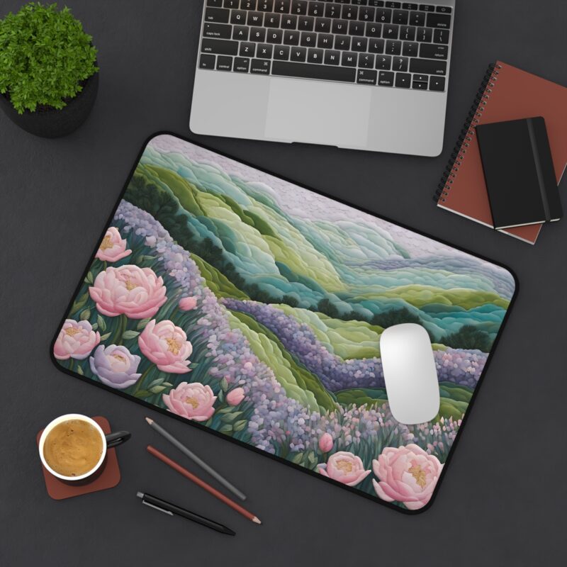 Misty Meadows Desk Mat