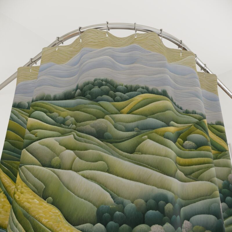 Daffodil Dream Shower Curtain - Image 3