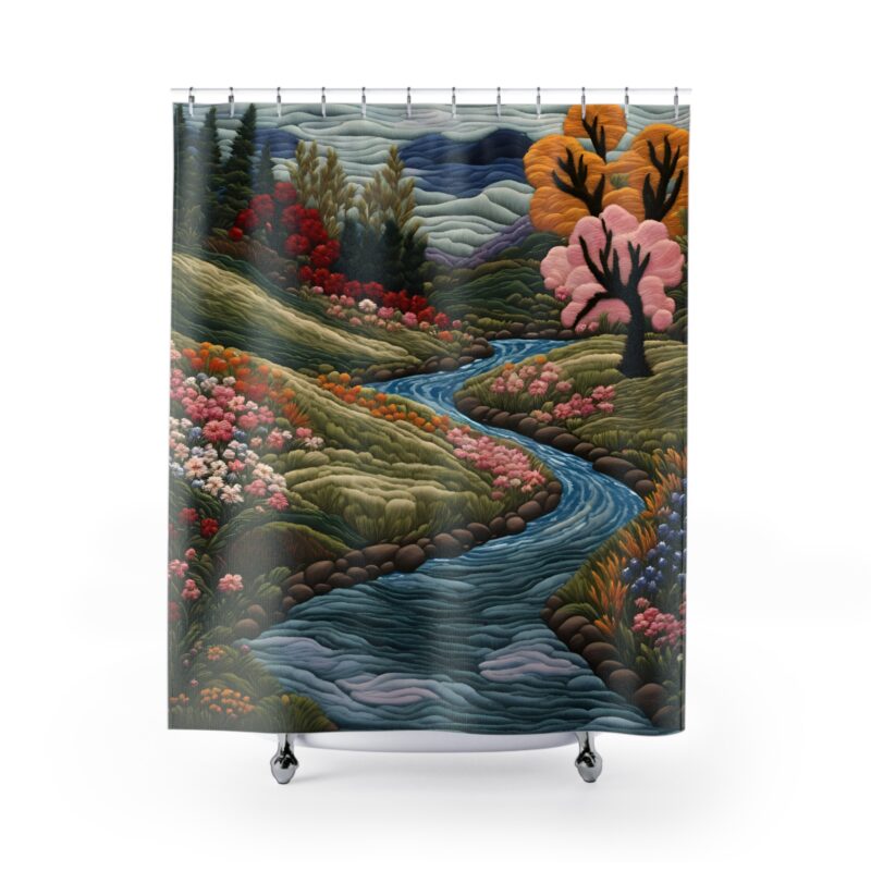 Dreamy Vista Shower Curtain - Image 2