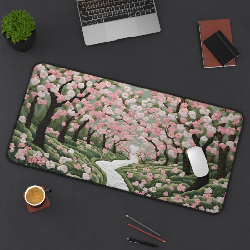 Twilight Petals Desk Mat - Image 5