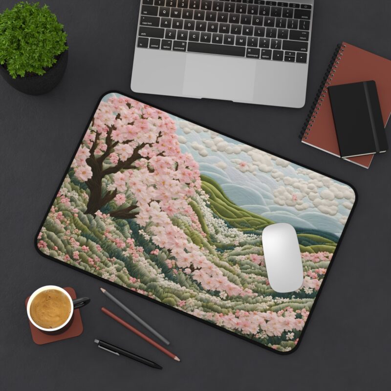 Spring Whispers Desk Mat