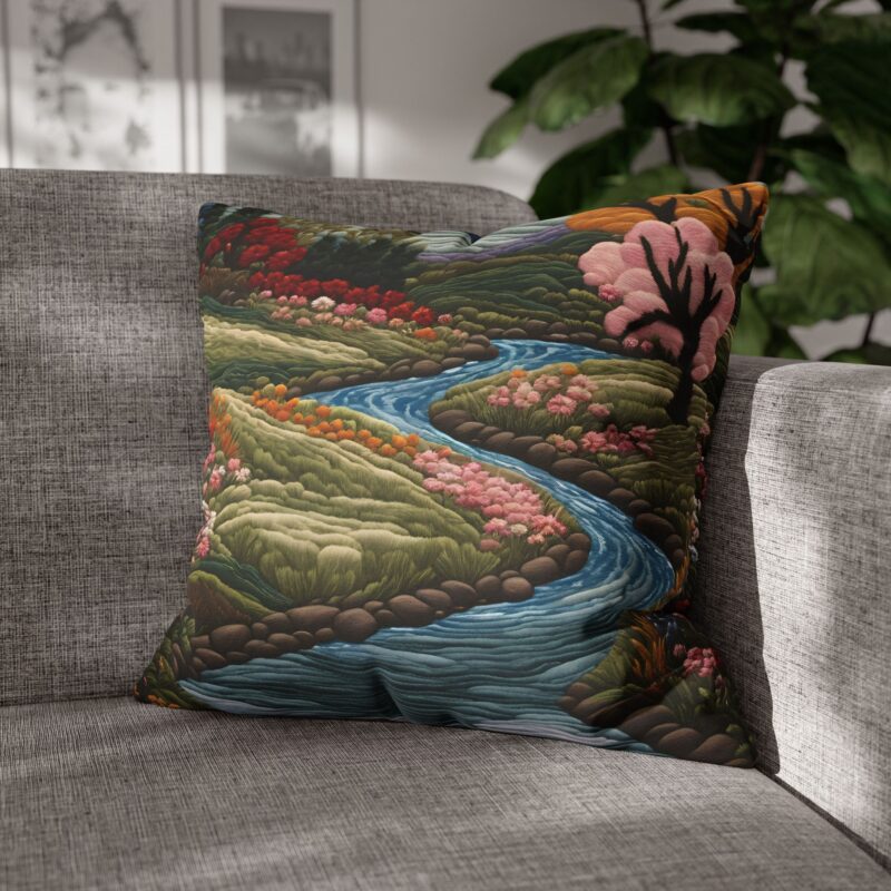 Prism Stream Spun Polyester Pillowcase