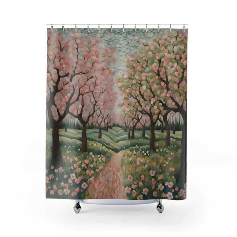 Petal Mirage Shower Curtain - Image 2