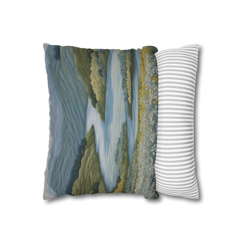 Serene Waters Spun Polyester Pillowcase - Image 3