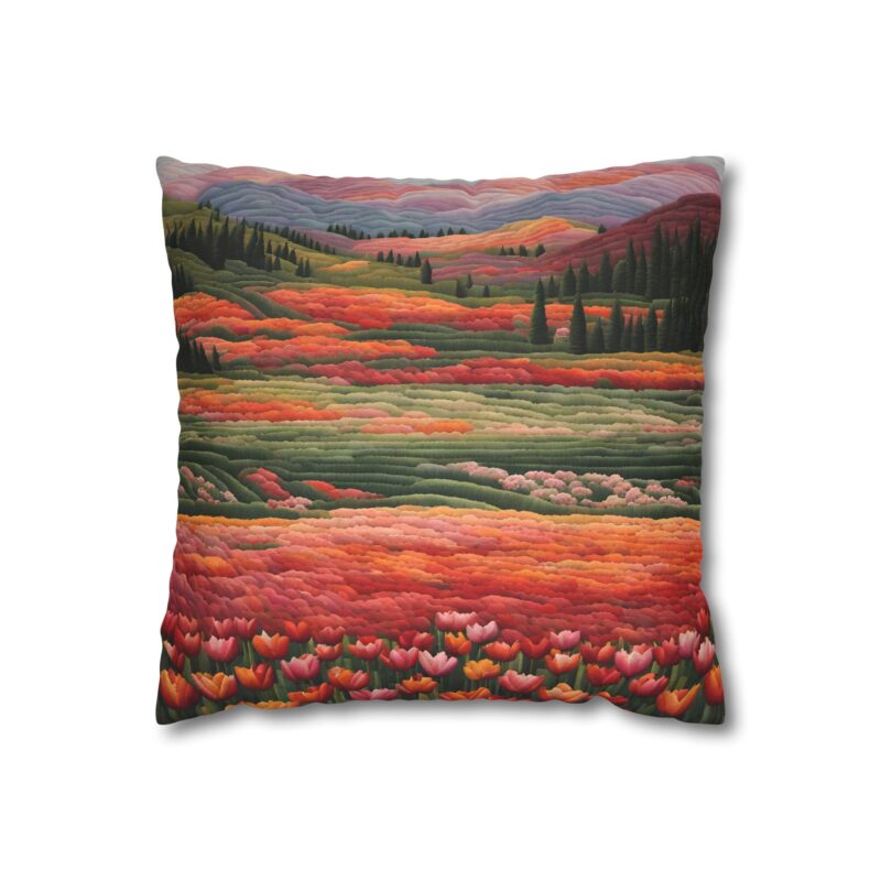 Tulip Valley Spun Polyester Pillowcase - Image 2